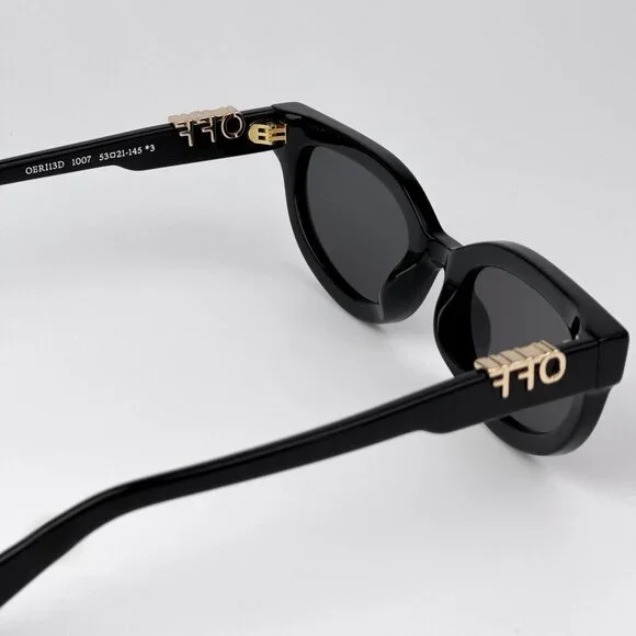 Off-White SPARKS Women Sunglasses Black Cat Eye FrameModel 